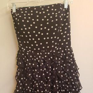 White House - Black Market Polka Dot Dress Size 12